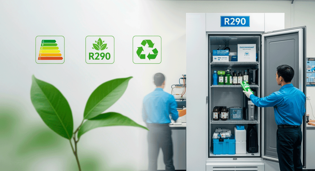 R290 en palabras simples: por qué el refrigerante de hidrocarburos es mejor para tu negocio