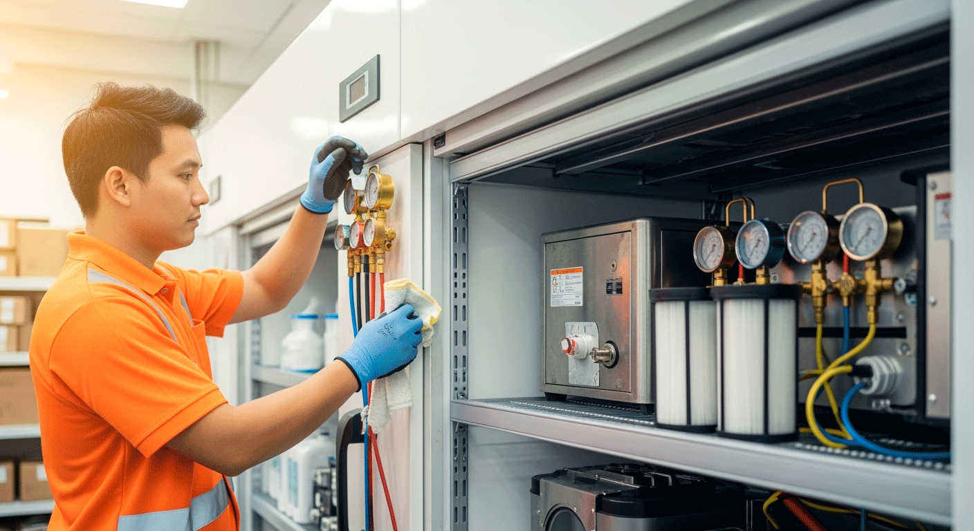 Mantenimiento preventivo que sí funciona: checklist mensual para refrigeración comercial